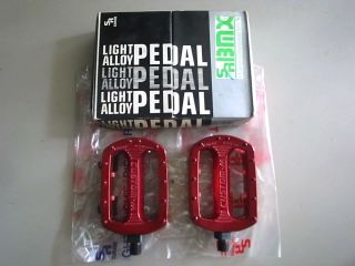 Nos Vintage Sr Sakae Mp 464 Custom - M Pedals 1/2 Red Old School Bmx Freestyle