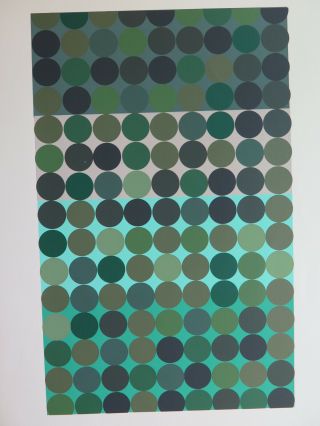 Josef Albers Silkscreen Folder Xviii - 2 Right Interaction Of Color 1963