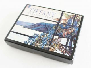 Vintage Playing Cards Deck Tiffany Windows MMA Metropolitan Museum Art Iris 2