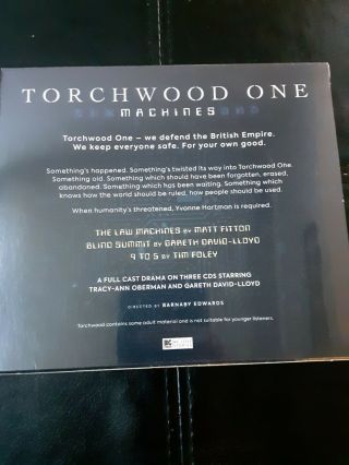 Torchwood One: Machines [Audio] by Matt Fitton. 2