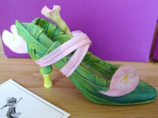 Just The Right Shoe - Calla Lily,  Breast Cancer Awareness Shoe (1999)