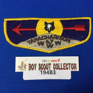 Boy Scout Oa Tanacharison Lodge 67 S1 Order Of The Arrow Pocket Flap Patch Www