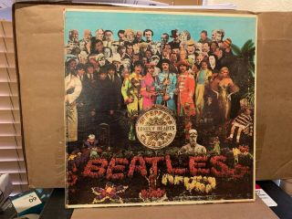 Beatles Sgt Pepper 1967 1st True Mono Press No Nems & " A Little Help "