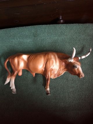 Breyer Traditional 75 Texas Longhorn Bull