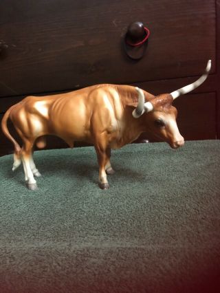 Breyer Traditional 75 Texas Longhorn Bull 2