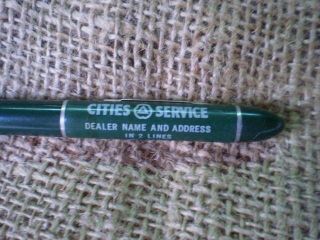 Mech Pencil Eversharp Sample Ad Cities Service 2598