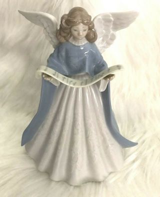 LLADRO Christmas Angel Singing Figurine or Tree Topper 5831 2