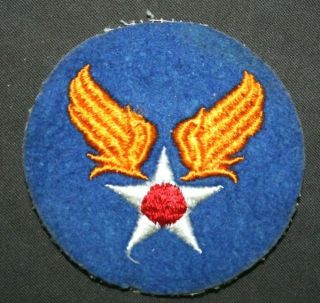 Ww2 Wwii U.  S.  Army Air Force Wool Felt Patch Usaaf U.  S.  Army Air Corps