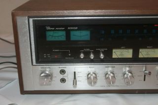 SANSUI 9090DB Vintage Stereo Receiver AS - IS Blinking Power Protector Light 2