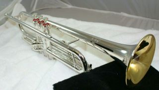 Vintage Silver Getzen Eterna Trumpet 1964