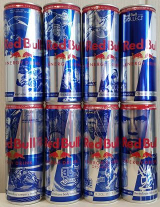 Red Bull Energy Drink Limited Edition / Pack 1 / 250ml / Empty / 8 Cans