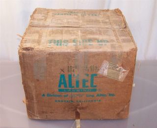 Nos Vintage Altec 604e Duplex 15 " Fullrange Speaker With N - 1500a Crossover