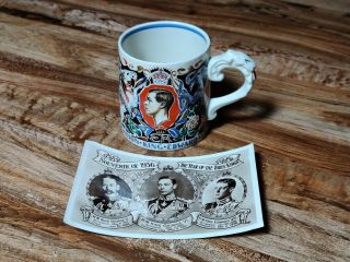 Coronation Of King Edward Viii Mug And Post Card