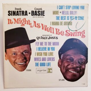 Frank Sinatra / Count Basie And His Orchestra 1964 Reprise F 1012 Vinyl Lp Jazz