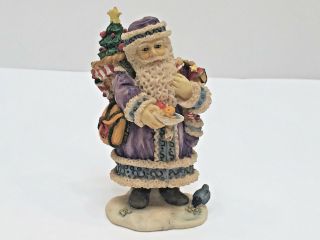 Bronson Collectibles Slavic Grandfather Frost 1995 Signed Old World Santa 3.  75 "