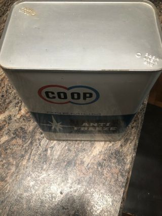Vintage Co - Op Antifreeze 1 Gallon Can