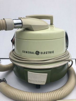 Vintage General Electric Canister Vacuum Cleaner Model PIC14 2