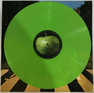 The Beatles Abbey Road Green Colored Vinyl Import Lp Record Mccartney Lennon