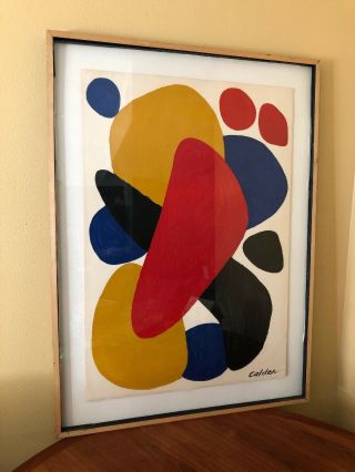 Alexander Calder Boomerang Lithograph