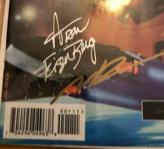 STAR TREK DEEP SPACE 9 Aaron Eisenberg / Nog SIGNED Autographed DC Comic 3