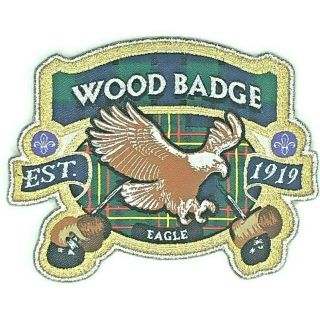 2019 Wood Badge Eagle Pocket Patch From The Uk World Scouting 100th Anniversary