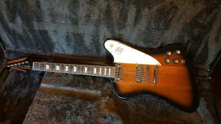 2004 Gibson Firebird V/vintage Sunburst/made In Usa Electric Guitar