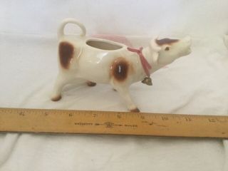 Vintage Ceramic Cow Creamer Bell Made In Germany