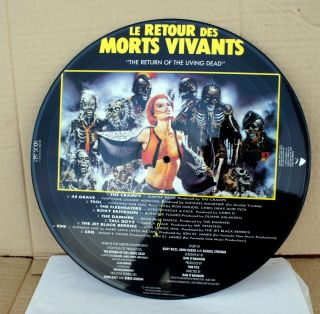Le Retour Des Morts Vivants " The Return Of The Living Dead " Lp Picture Disc 1985