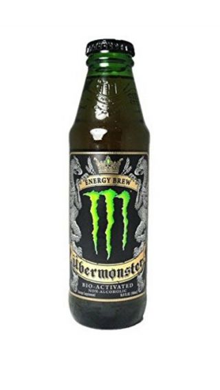 Ubermonster 2 Uber Brew Monster Energy Drink Glass Discontinued Limited Edition