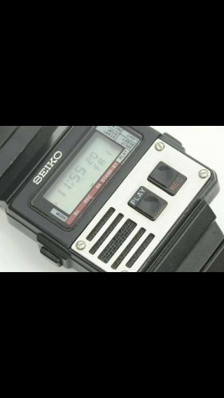 Seiko Vintage Watch Voice Note M516 - 4000 Rare Ghostbusters World First