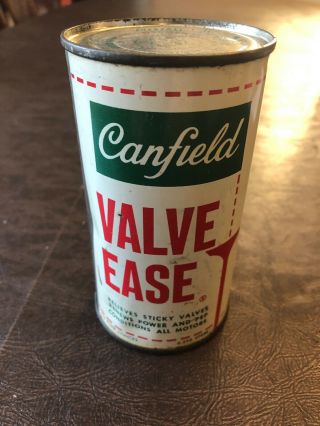 Vintage Canfield Oil Co.  Valve Ease,  Empty 1940 - 50 