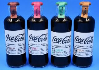 2019 Belgian Version Coca Cola Signature Mixers Hutchinson Bottles Belgium