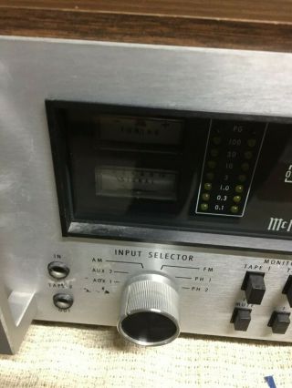 Vintage McIntosh MAC 4100 AM/FM Stereo Receiver With Manuals and Capacitor Kit 3