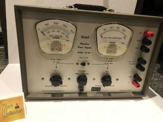 Vintage Starlit Regulated Power Supply (model Ps - 501)