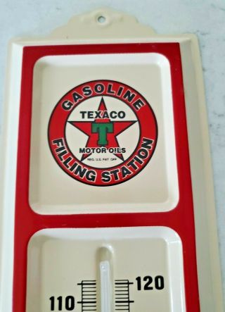 Texaco Metal Thermometer - Rest Rooms 3