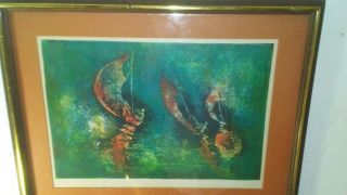 Lebadang Hoi Pencil Signed Limited Edition 23/175 Lithograph
