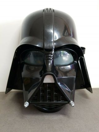 Darth Vader Star Wars Voice Changer Mask Helmet Disney Store 2014