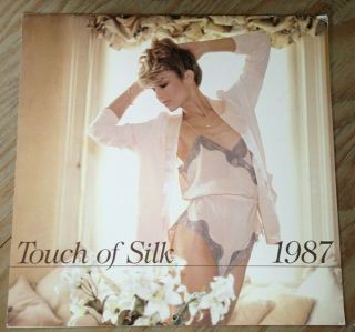 1987 " Touch Of Silk " Lingerie Women Girls Babes Calendar Samantha Fox