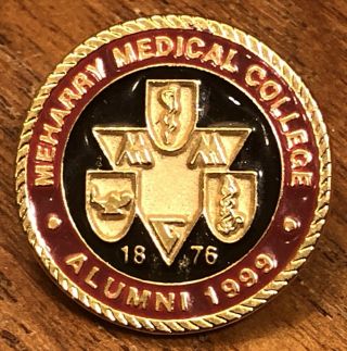 Meharry Medical College Alumni 1999 Lapel Hat Pin Pinback Nashville Tennessee