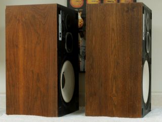 Vintage JBL L100 CENTURY 3 - way speakers / monitors,  early inline model,  pair 3