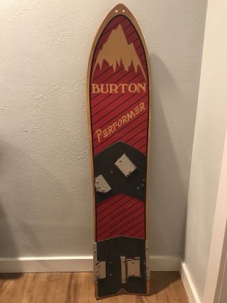 Vintage 1985 Burton Performer Snowboard