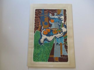 Georges Braque Still Life Limited Edition Numbered Series Serigraph Silkscreen