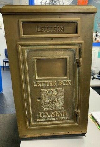 Vintage Cutler Chute Letter Box