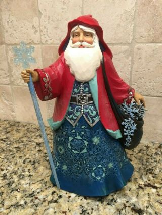 Jim Shore 2016 Father Frost Santa Figurine Collectible 4053671