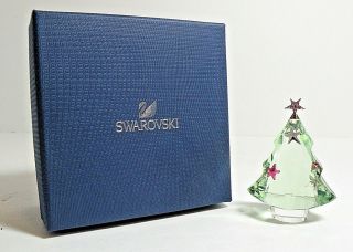 Swarovski Crystal Figurine Christmas Tree 5003401 W/box