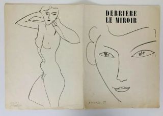 Henri Matisse Derriere Le Miroir No 46 With 9 Lithographs 1952 Mourlot