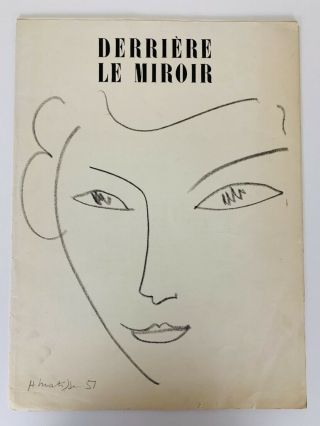 Henri Matisse DERRIERE LE MIROIR No 46 with 9 Lithographs 1952 Mourlot 2