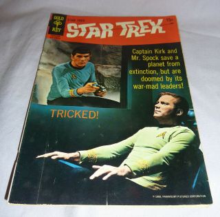 Vintage Star Trek Gold Key Comic Book September 1969