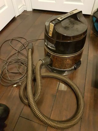 Vintage Rainbow Se D4c Canister Vacuum Cleaner Motor Assembly W/water Canister &
