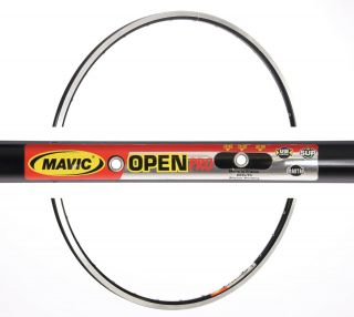 Nos Mavic Open Pro Vintage Clincher Rim - Black - 28 " 32h 700c 90s